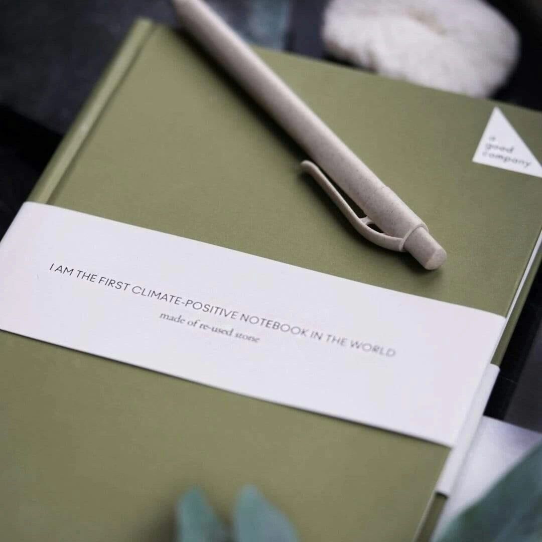 A Good Notizblock A5 Leer, Grass Green – Bild 4