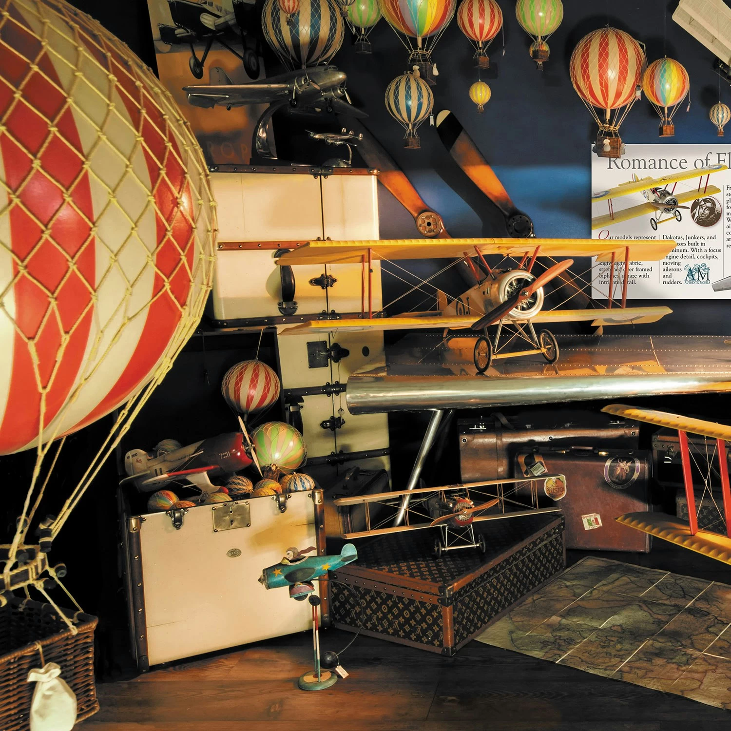 Travels Light Heißluftballon 18x30 Cm, True Green – Bild 2