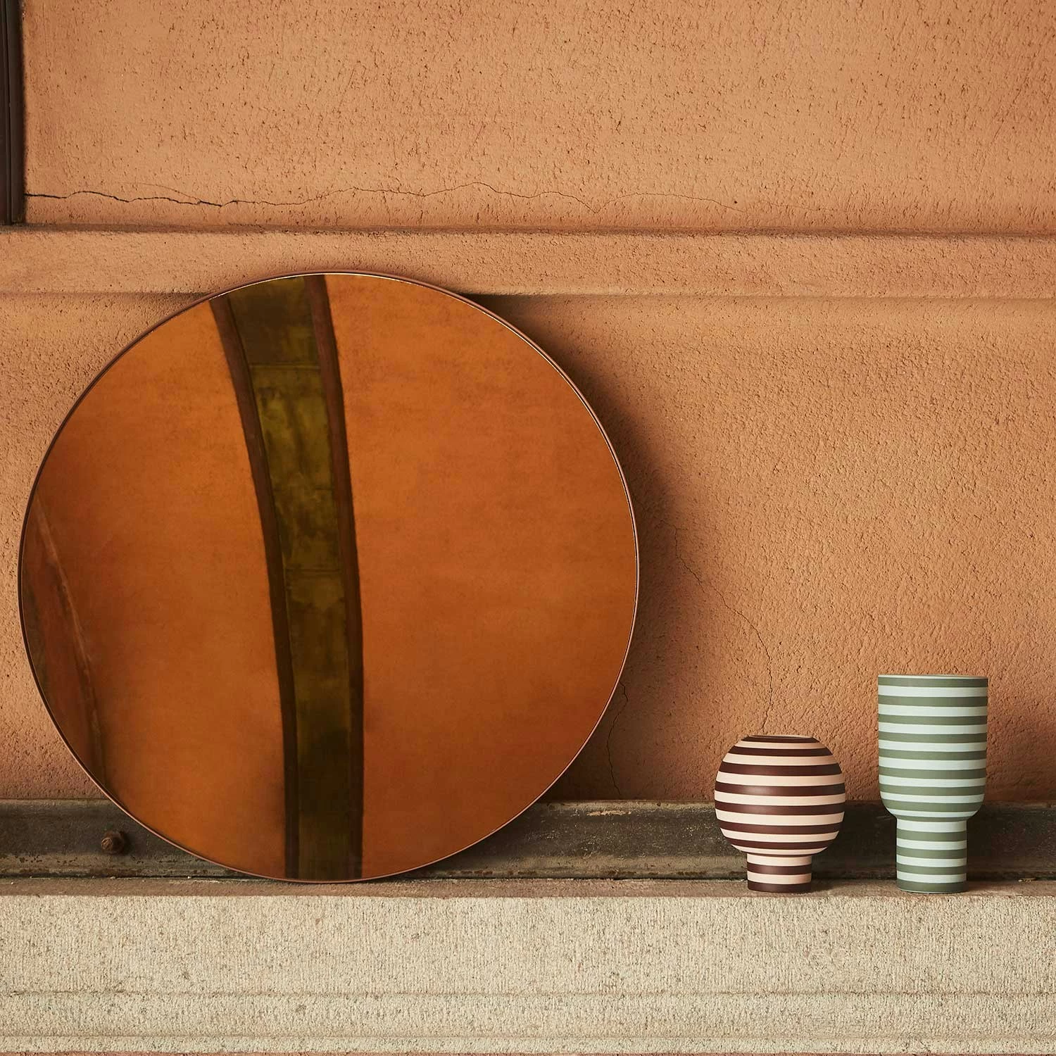 AYTM Circum Wandspiegel Ø70 Cm, Schwarz – Bild 5