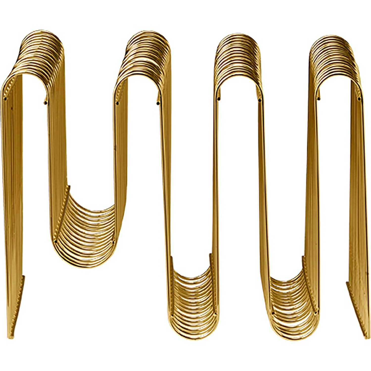 AYTM Curva Zeitungsständer, Gold – Bild 2