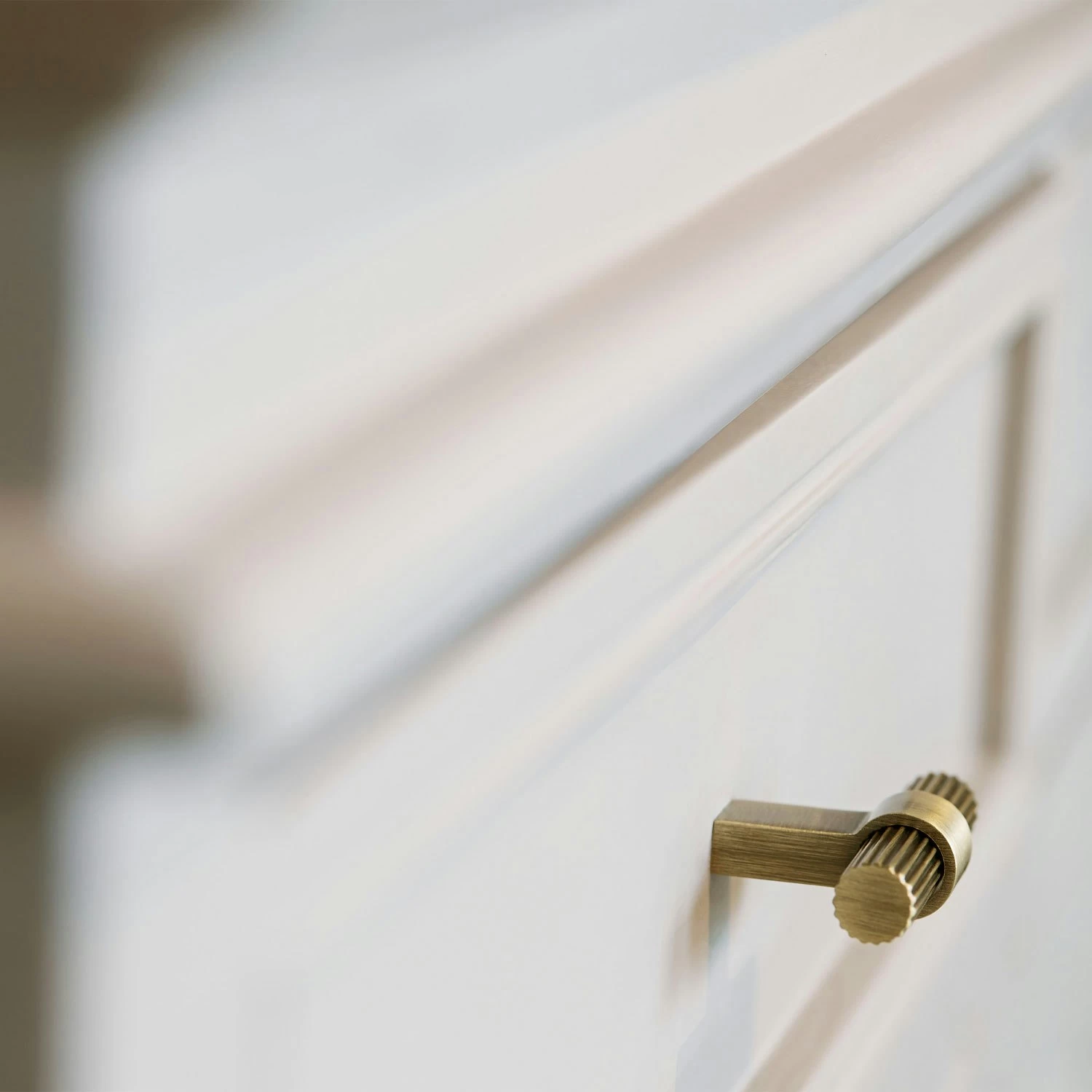 T Helix Stripe Knopf, Antique Bronze – Bild 3