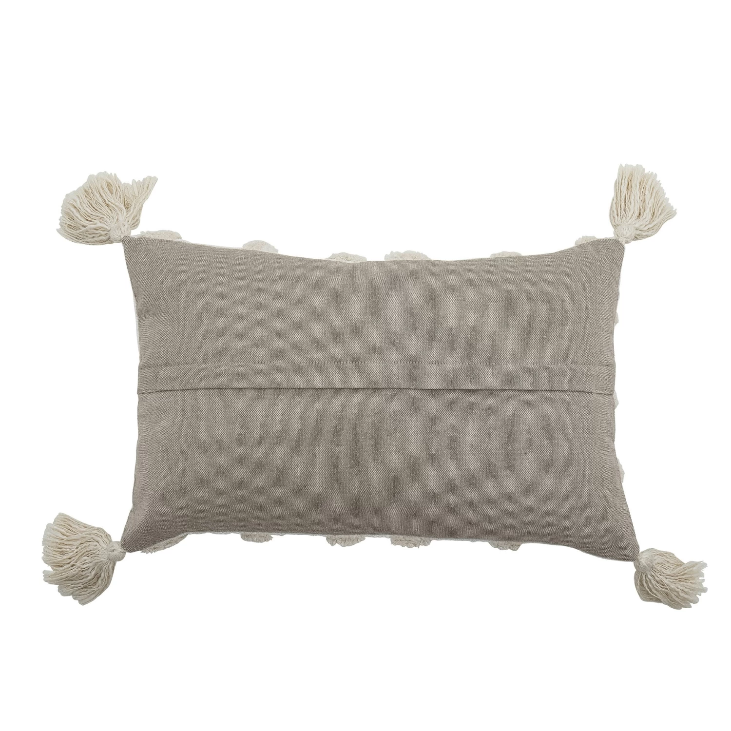Bloomingville Elyn Kissen Mit Büscheligem Muster Baumwolle 30x50 Cm – Bild 2