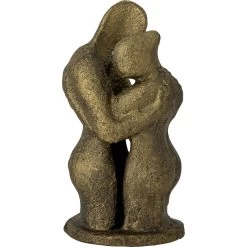 Bloomingville Tan Kerzenhalter Gusseisen H10 Cm, Messing