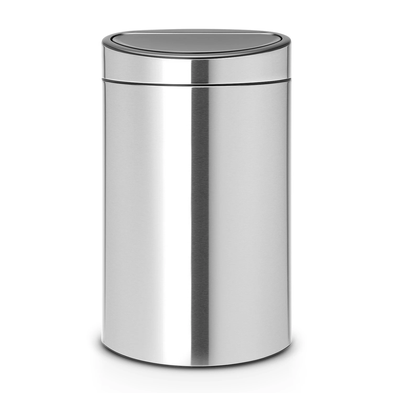 Brabantia Touch Bin Mülleimer 40L, Matt Steel FPP
