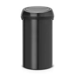 Brabantia Touch Bin Mülleimer 60L, Matt Black