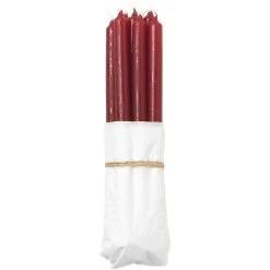 Broste Copenhagen Kerze 19,4 Cm 8-er Set, Burgundy