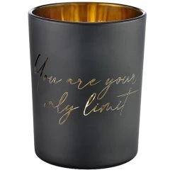 Citat Kerzenhalter, Schwarz