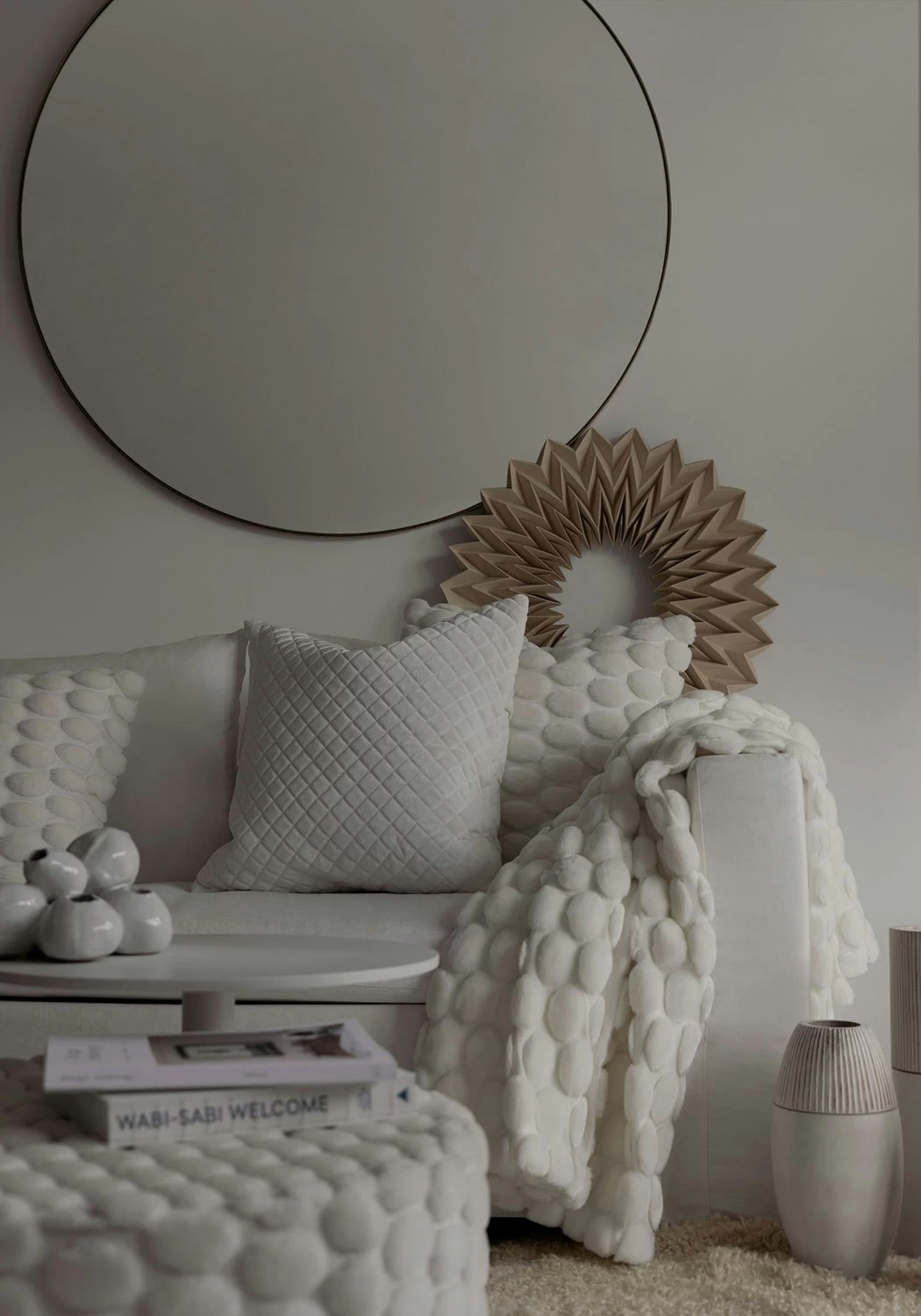 Egg Decke 130x170 Cm, Weiß – Bild 5