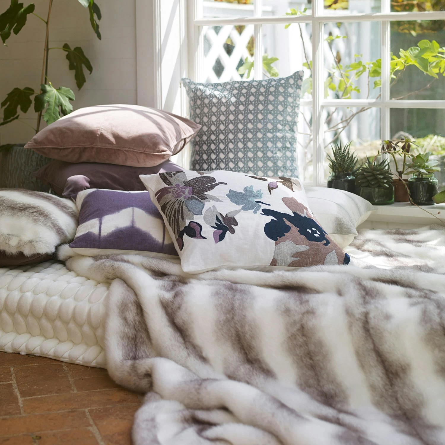 Egg Decke 130x170 Cm, Weiß – Bild 2