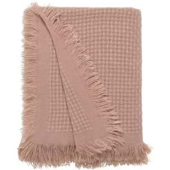 Cozy Living Coco Soft Decke 130x170 Cm, Antique Rose