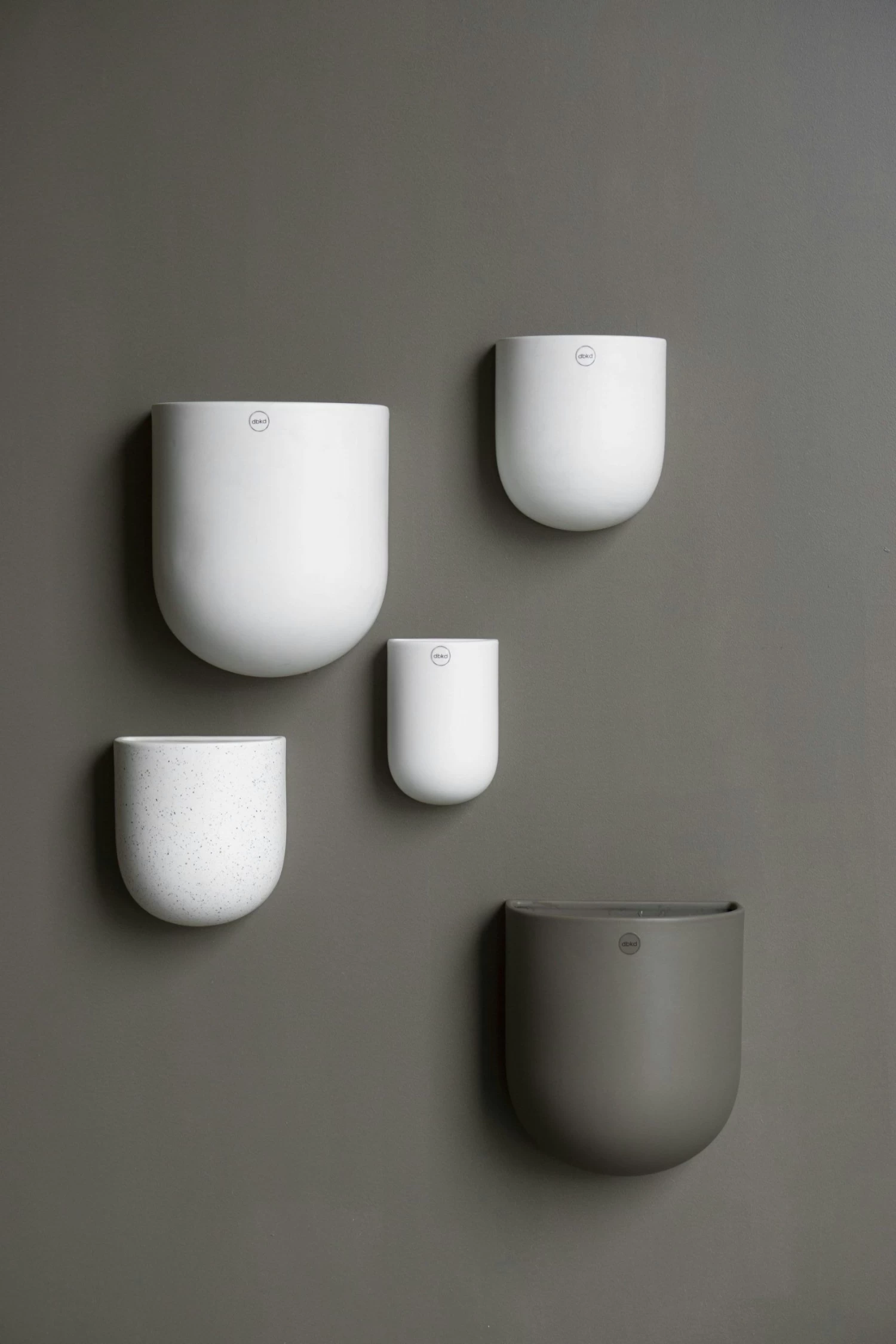 DBKD Cut Wandtopf, Weiß/ M – Bild 3