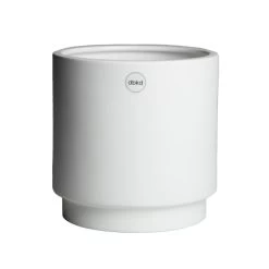 DBKD Solid Blumentopf Medium, Weiß