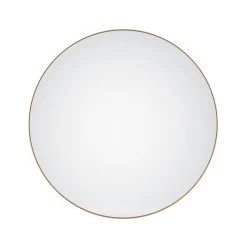 Edge Spiegel 60 Cm, Poliertes Messing