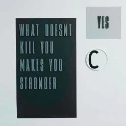 Design Letters, Grau Holzbuchstaben, Ä