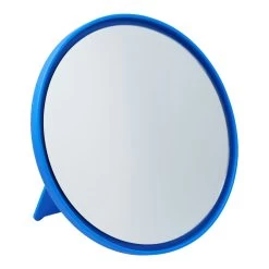 Design Letters Mirror Tischspiegel 21 Cm, Blau