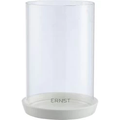 Ernst Kerzenhalter Stumpenkerze Mit Zacke, Weiß