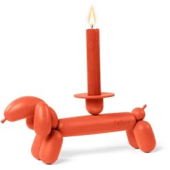 Fatboy Can-Dog Candle Holder, Orange