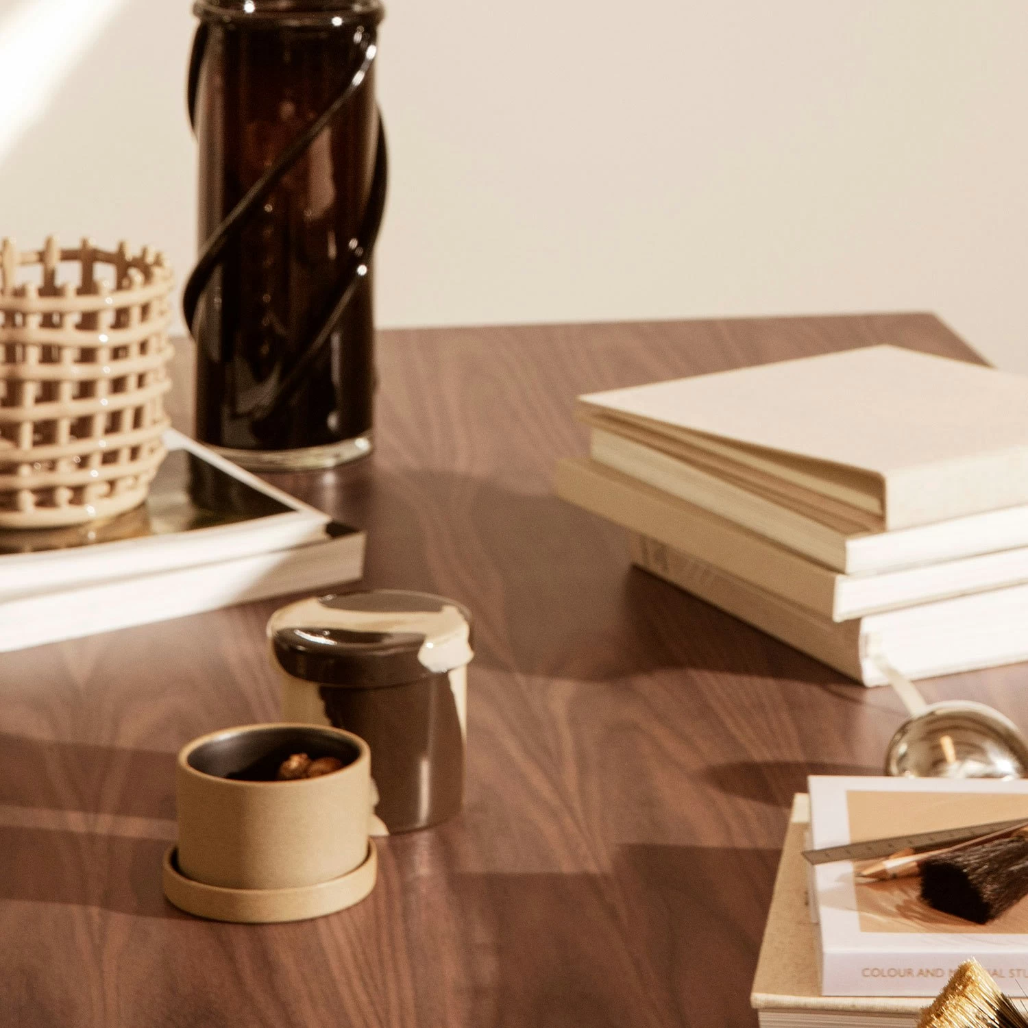 Ferm LIVING Innen-Behälter Sand / Braun Ø14,5 X 14 Cm – Bild 4