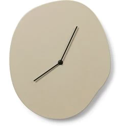 Ferm LIVING Melt Wanduhr, Cashmere