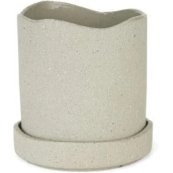 Ferm LIVING Uneru Topf 13 Cm, Grau