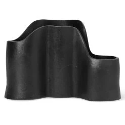 Ferm LIVING Yama Stifthalter, Blackened Aluminium
