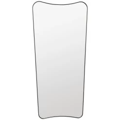 Gubi F.A. 33 Wandspiegel Black Brass, 70x146 Cm