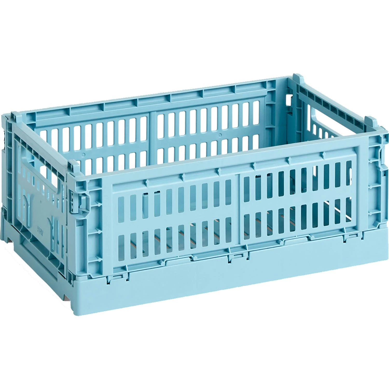 Hay Colour Crate Aufbewahrungsbox S 17x26,5 Cm, Hellblau