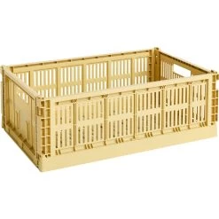 Hay Colour Crate Aufbewahrungsbox L, 34,5x53 Cm, Golden Yellow