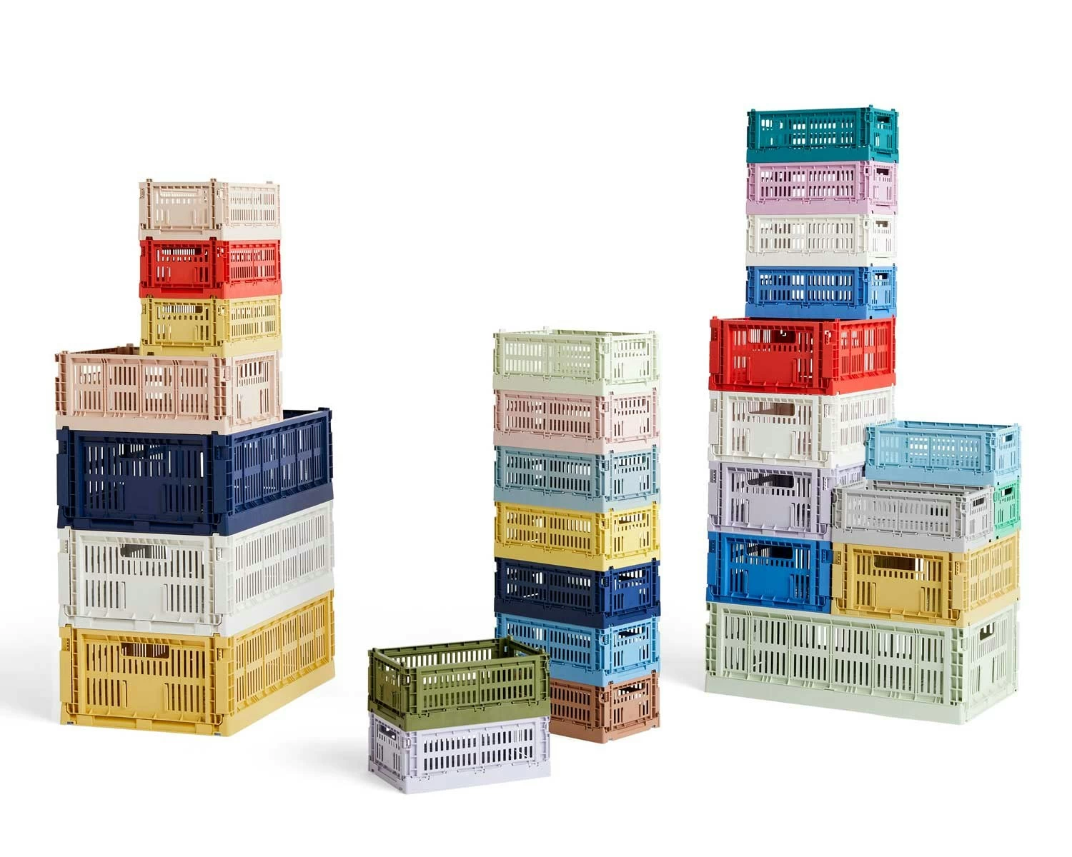 Hay Colour Crate Aufbewahrungsbox S, 17x26,5 Cm, Olivgrün – Bild 6