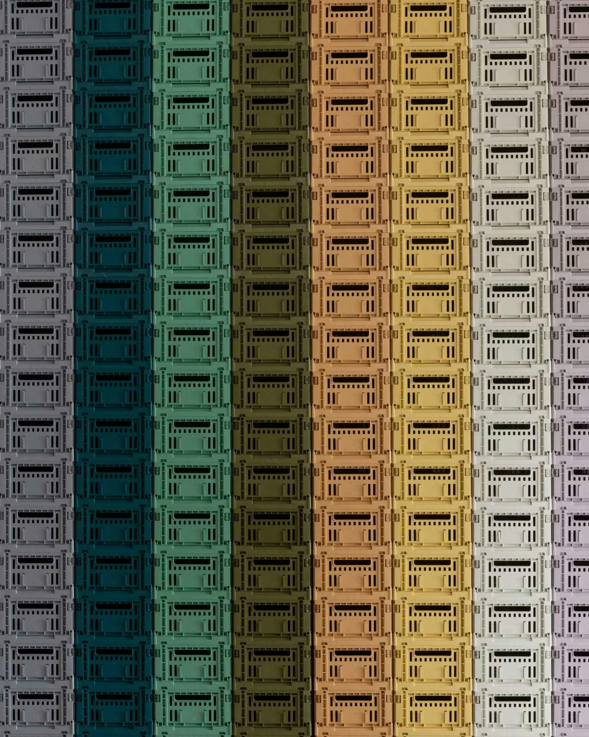 Hay Colour Crate Aufbewahrungsbox S, 17x26,5 Cm, Olivgrün – Bild 4