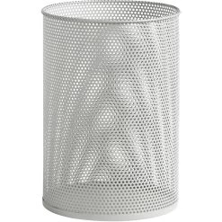 Hay Perforated Bin Papierkorb L 44 Cm, Hellgrau