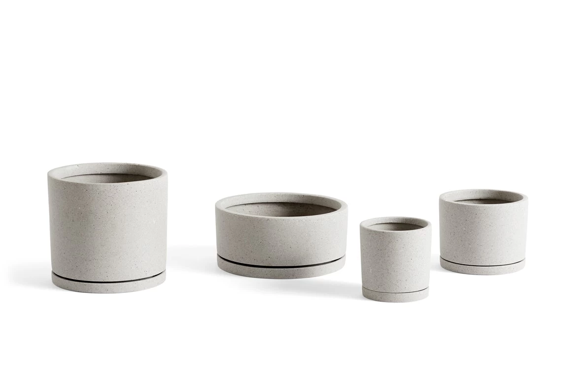 Hay Plant Pot Blumentopf XXL, Grau – Bild 2