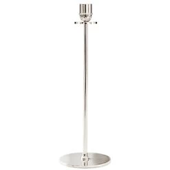 Chiaro Di Luna Candlestick Nickel-plated Brass, 35 Cm