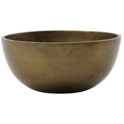 House Doctor Crown Kerzenständer Ø12.5 Cm, Antik Messing