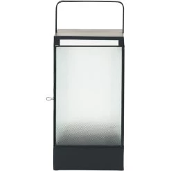 House Doctor Blaze Laterne Black Antique 21x40 Cm