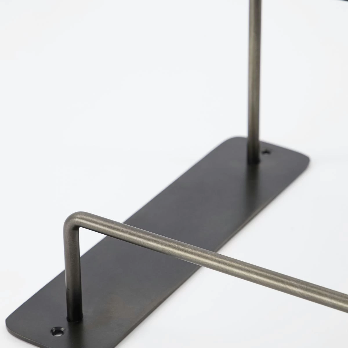 House Doctor Pati Handtuchhalter 60 Cm, Black Antique – Bild 2