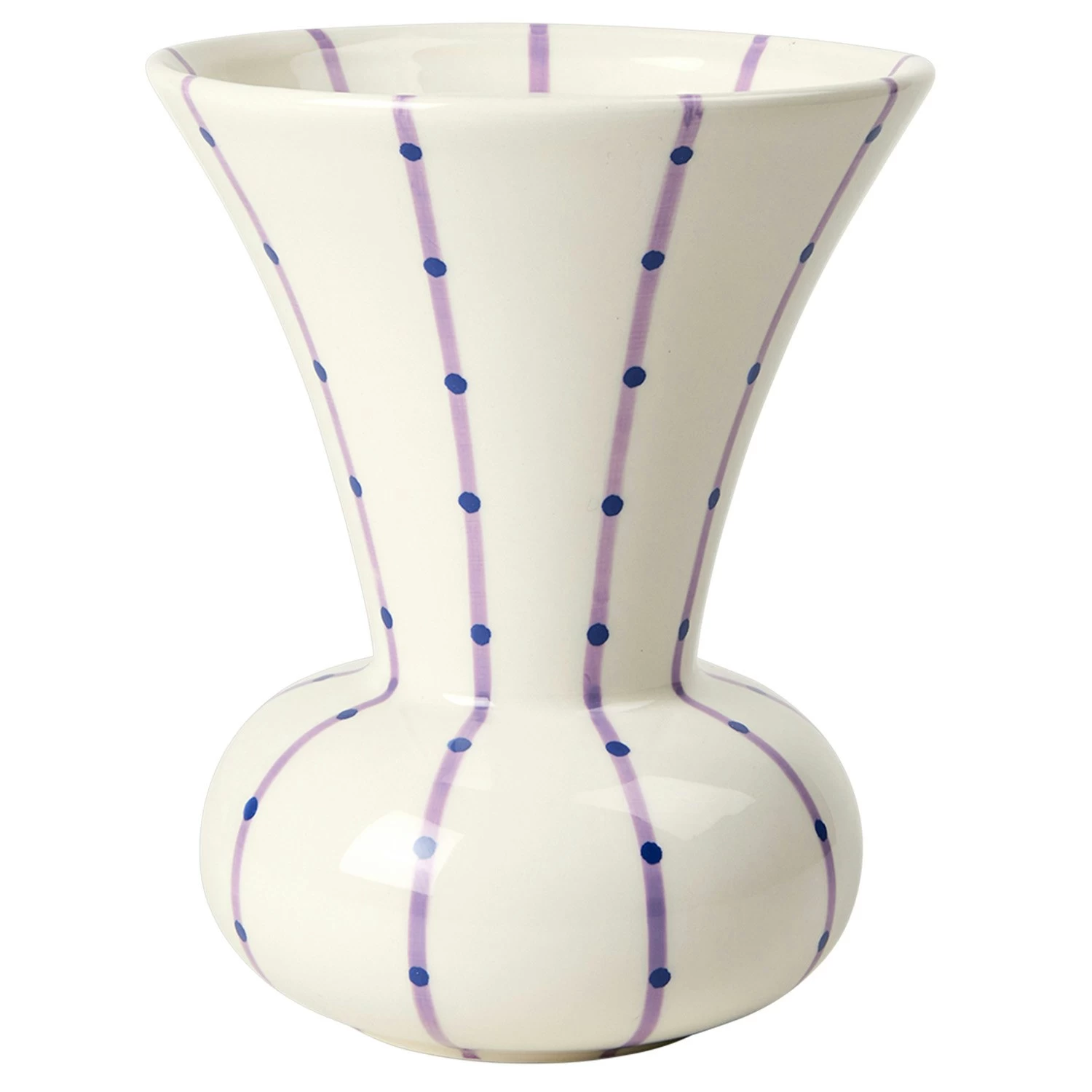 Kähler Signature Vase H15 Cm, Lila