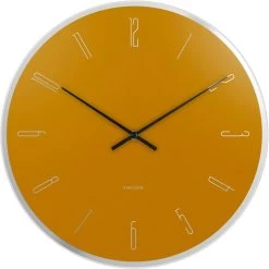 Karlsson Mirror Wanduhr, Ochre