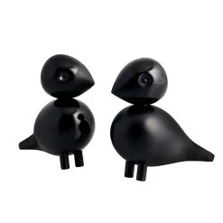 Kay Bojesen Lovebirds 2-Pack, Black
