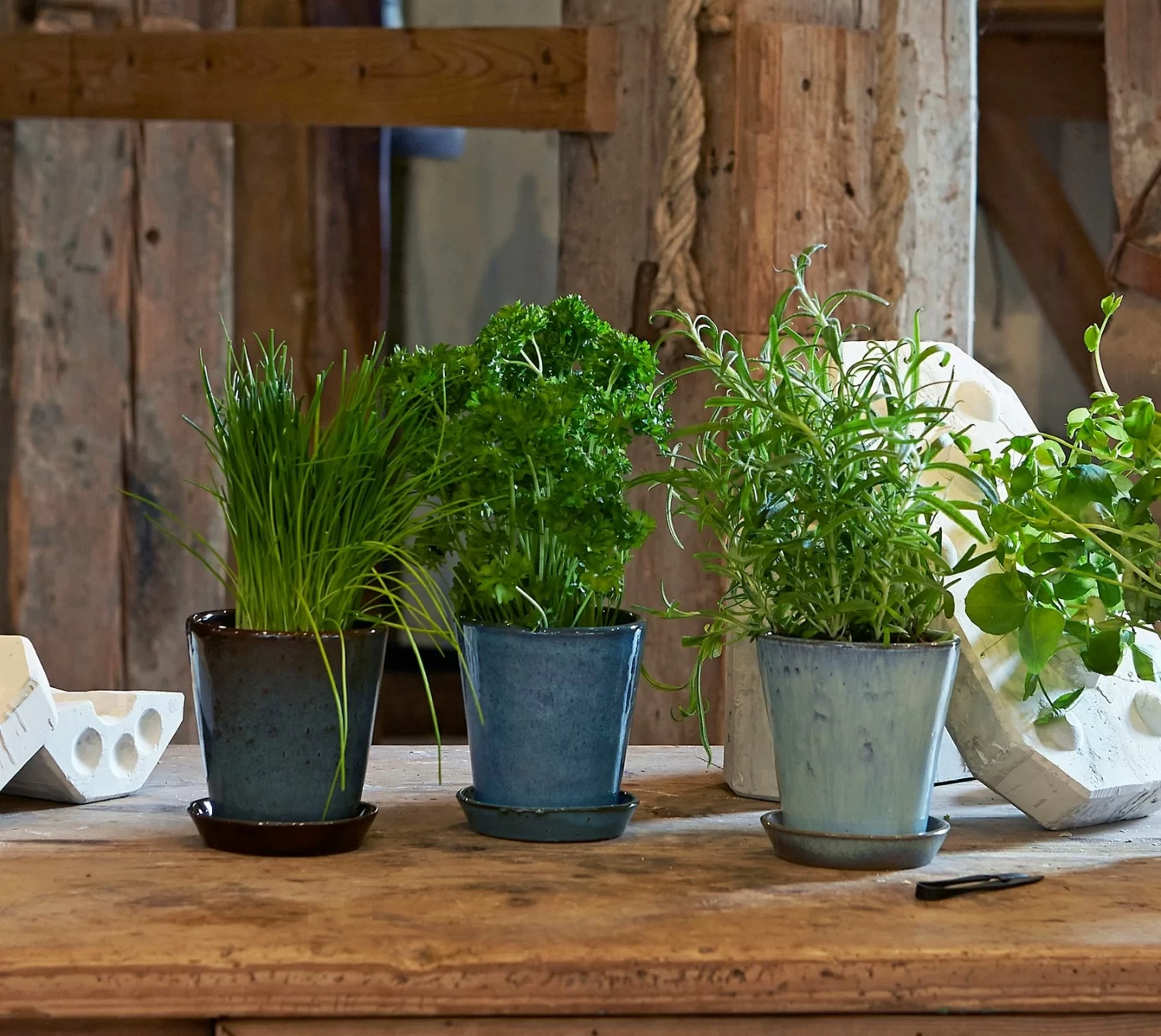 Knabstrup Keramik Anzuchttopf Ø10,5 Cm, Soft Mint – Bild 2