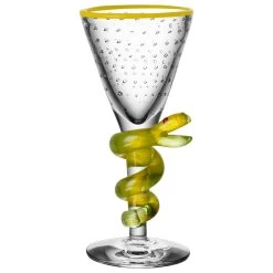 Kosta Boda UHV Schlangenstielglas, Limited Edition
