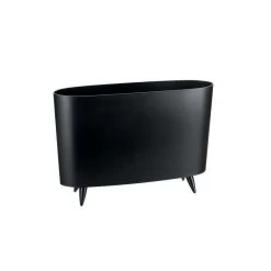 Koziol Milano Zeitungsständer, Schwarz