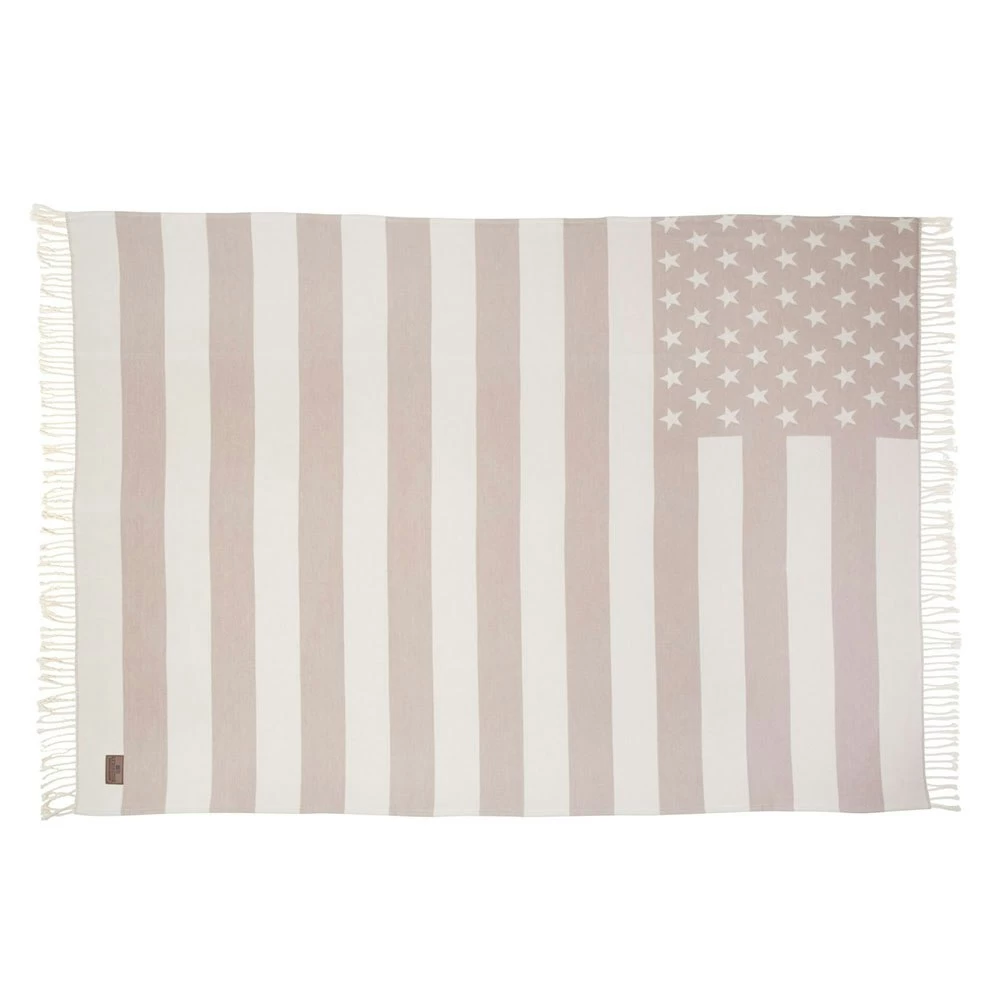 Lexington Flag Bettüberwurf 130 X 170 Cm, Weiß/Marineblau – Bild 6