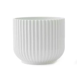 Lyngby Porcelæn Lyngby Blumenvase Medium, Weiss