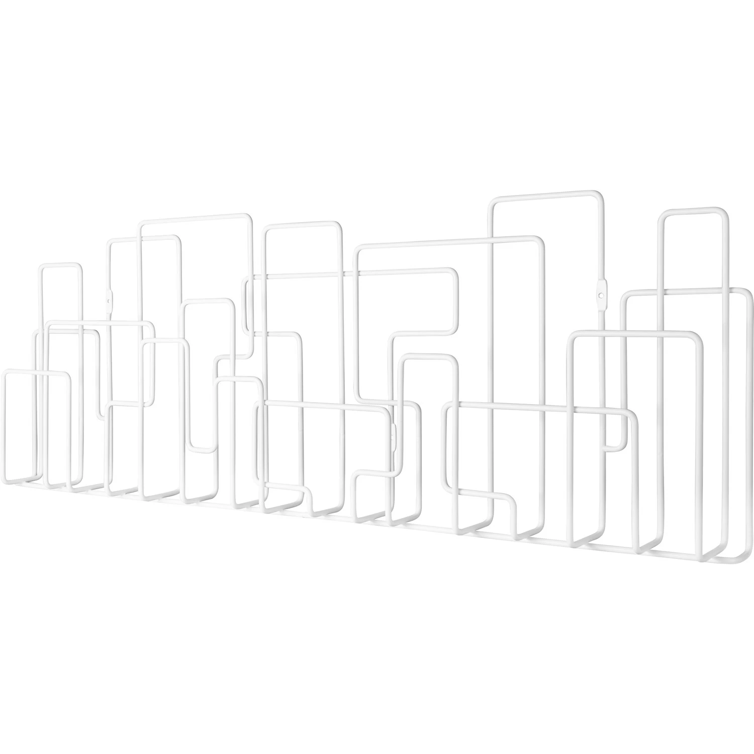 Maze City Sunday Zeitungsständer, Weiß