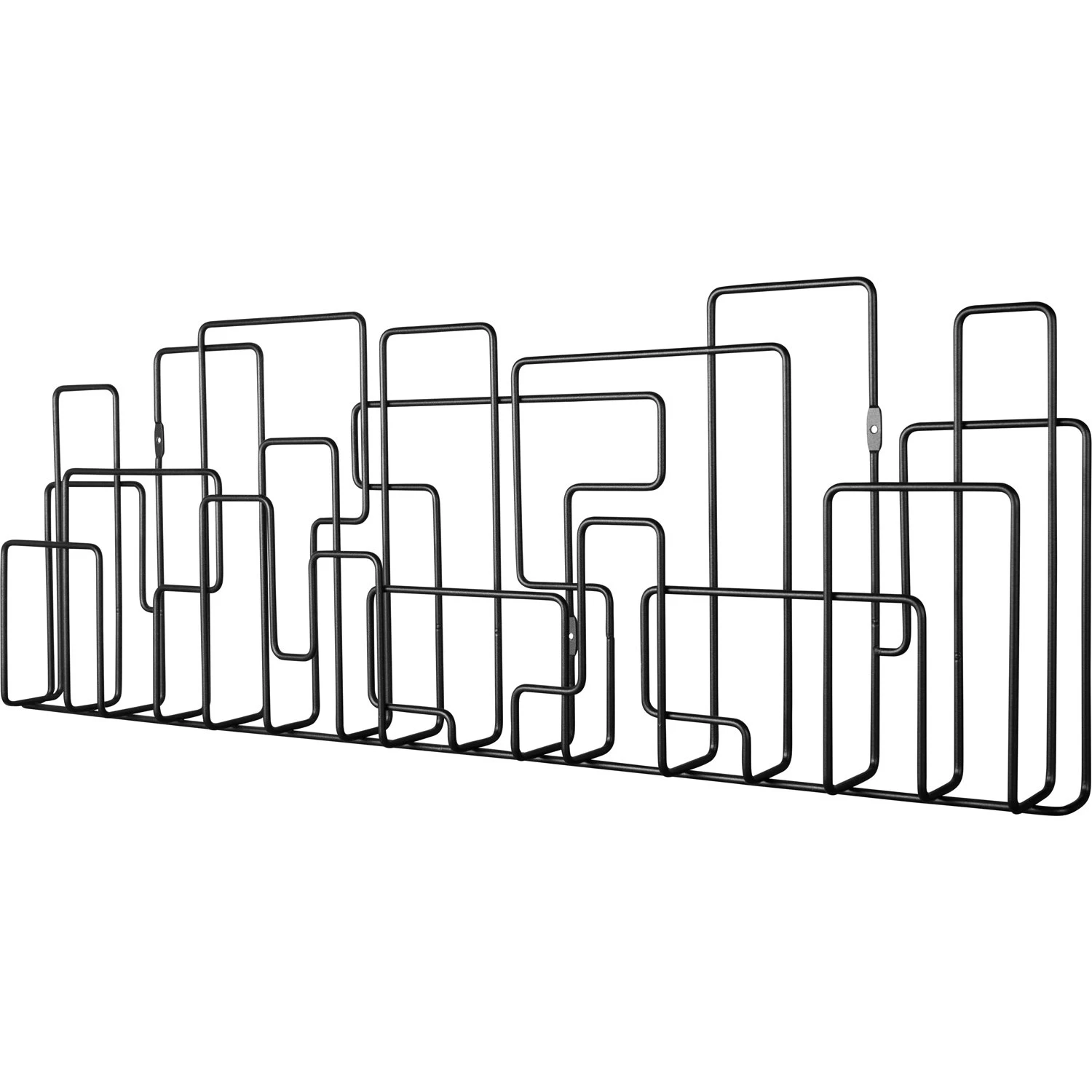 Maze City Sunday Zeitungsständer, Schwarz