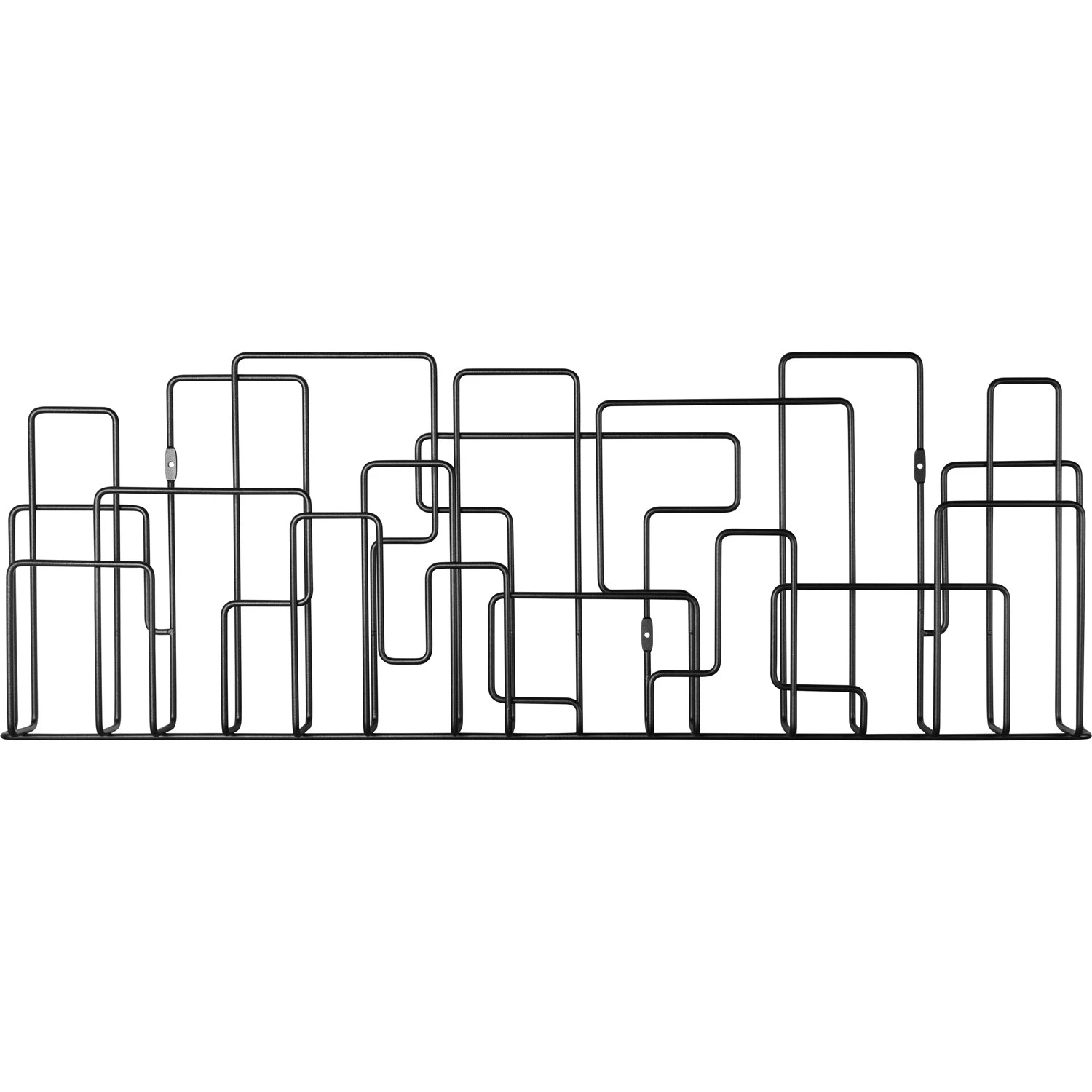 Maze City Sunday Zeitungsständer, Schwarz – Bild 2