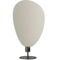 Menu Flambeau Kerzenständer, Grau/Brüniertes Messing