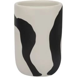 Mette Ditmer Icon Zahnbürstenhalter, Schwarz / Altweiß