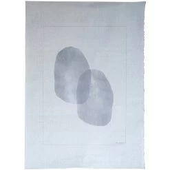 Color Smudge Poster 50x70 Cm, Grau